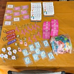 Breast Cancer Awareness Party Supplies Set